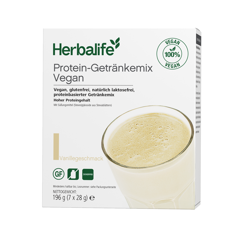 HERBALIFE - Protein - Getränkemix Vegan 7 Portionspackungen